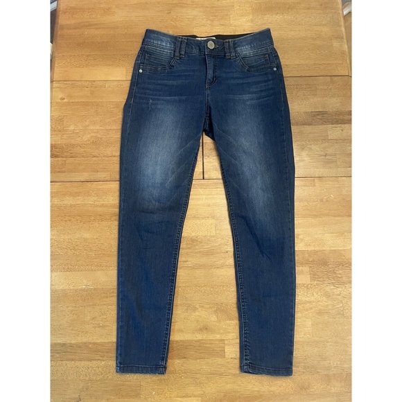 Democracy Denim - Democracy AB Technology Womens 6 Blue Skinny Mid Rise Stretch Dark‎ Wash Denim
